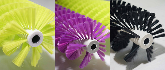 Spiral Solar Panel Cleaning Brush